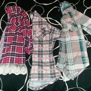 Girls collared shirts